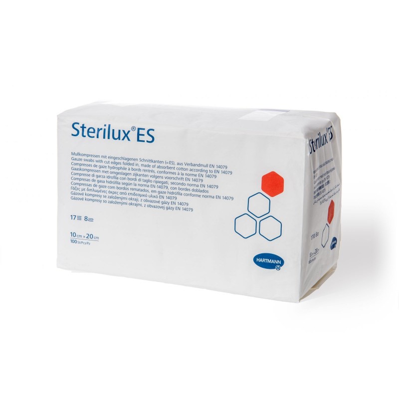 Sterilux ES nesterilní gáza 10x20 cm