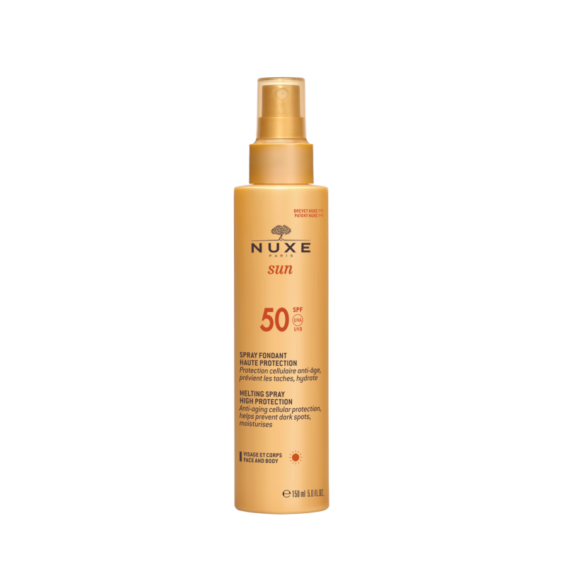 NUXE Sun Mléko na opalovaní ve spreji SPF 50 150 ml