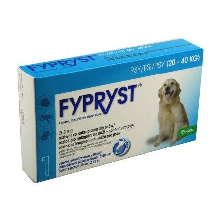 FYPRYST pro psy 20-40 kg roztok na kůži 1x2,68 ml