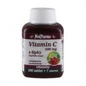 MEDPHARMA Vitamin C 500 mg s šípky 100+7 tablet