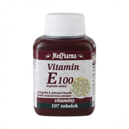 MEDPHARMA Vitamin E 100 107 tobolek