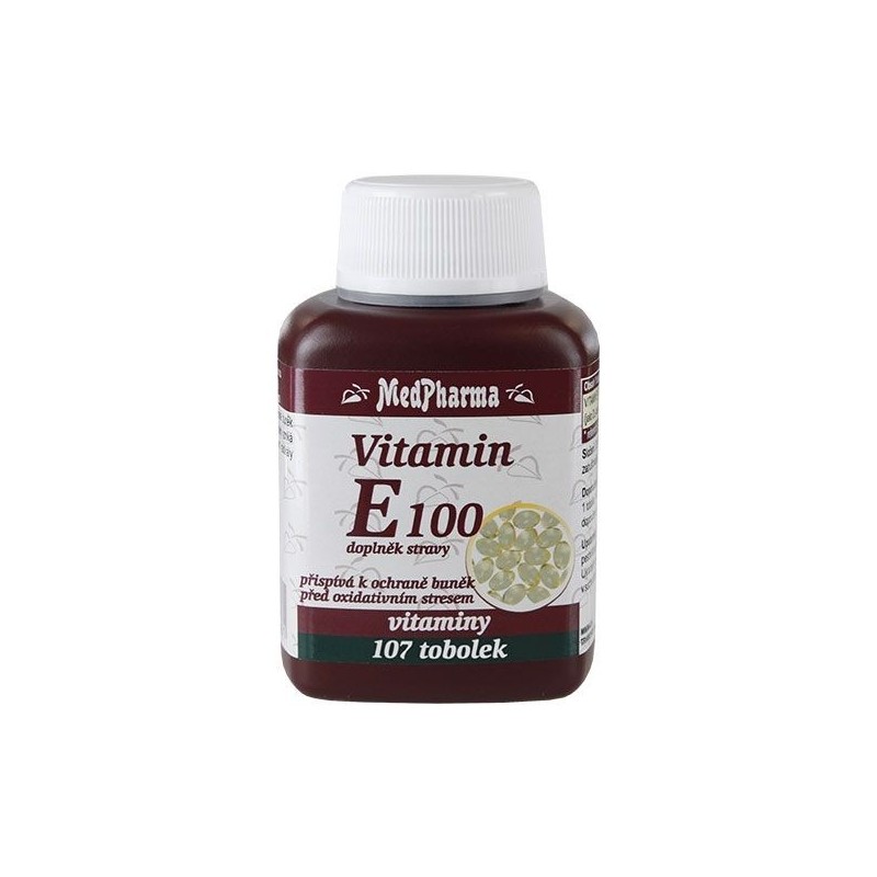 MEDPHARMA Vitamin E 100 107 tobolek