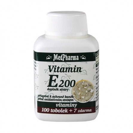 MEDPHARMA Vitamin E 200 100+7 tobolek