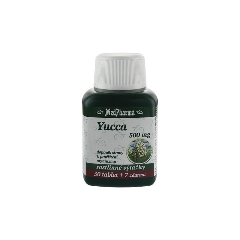 MEDPHARMA Yucca 500 mg 30+7 tablet