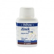 MEDPHARMA Zinek 15 mg 37 tablet