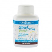 MEDPHARMA Zinek 25 mg forte 107 tablet