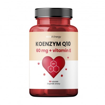 MOVIT ENERGY Koenzym Q10 60 mg + vitamin E 90 tobolek