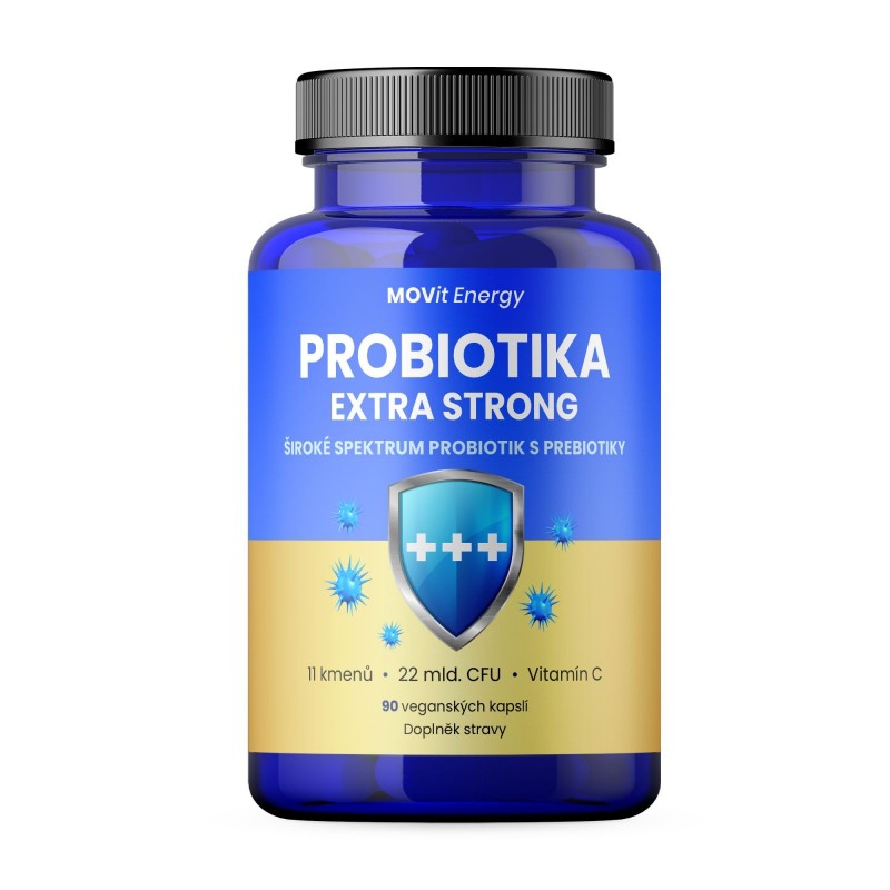 MOVIT ENERGY Probiotika extra strong 90 kapslí