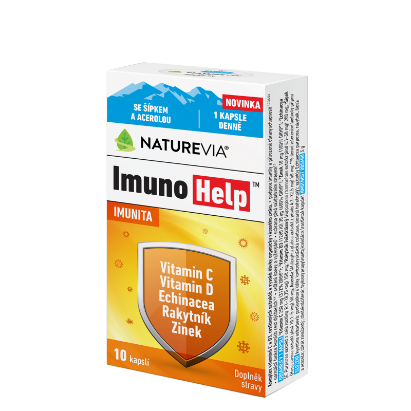 NATUREVIA Imunohelp 10 kapslí