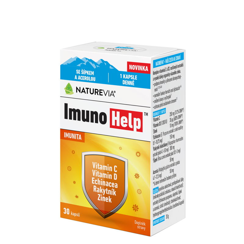 NATUREVIA Imunohelp 30 kapslí