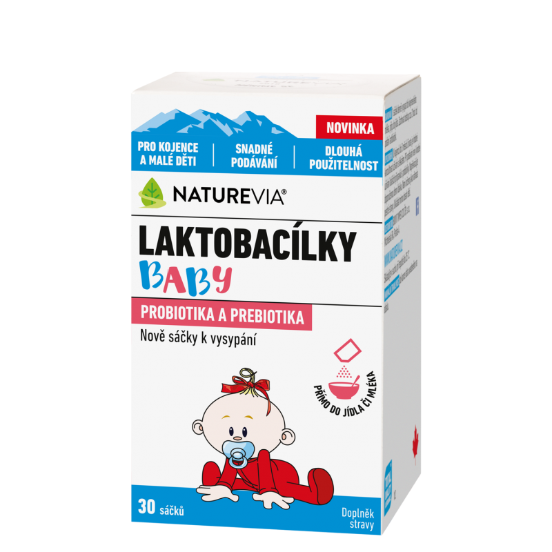 NATUREVIA Laktobacílky baby 30 sáčků