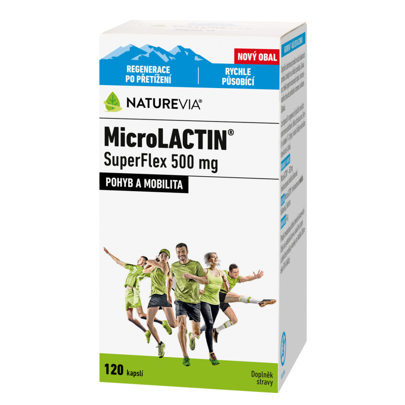 NATUREVIA Microlactin superflex 500 mg 120 kapslí