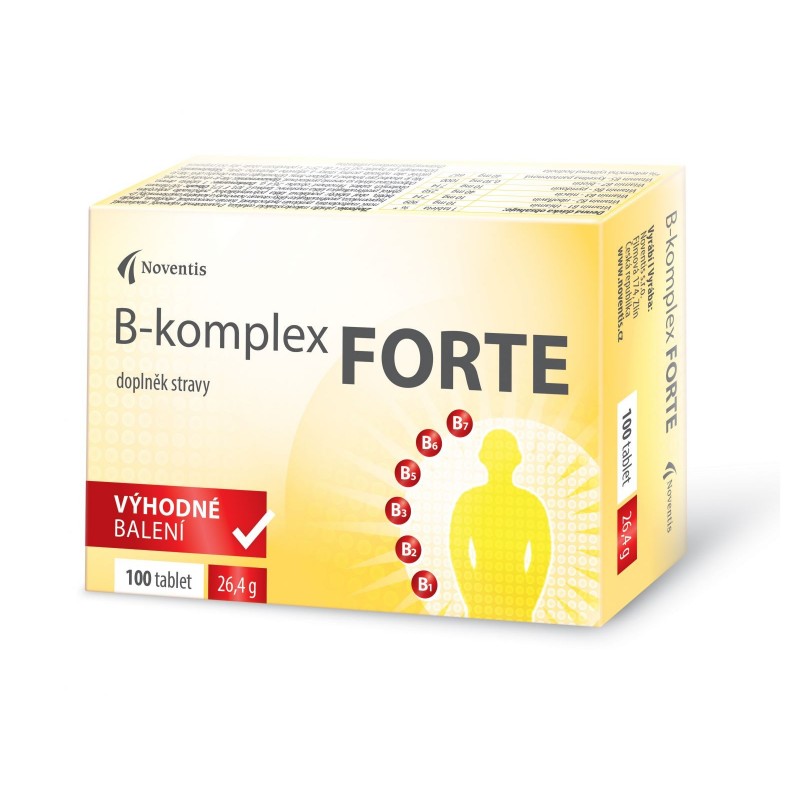 NOVENTIS B-komplex forte 100 tablet