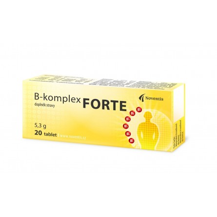 NOVENTIS B-komplex forte 20 tablet