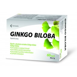 NOVENTIS Ginkgo biloba 60 kapslí
