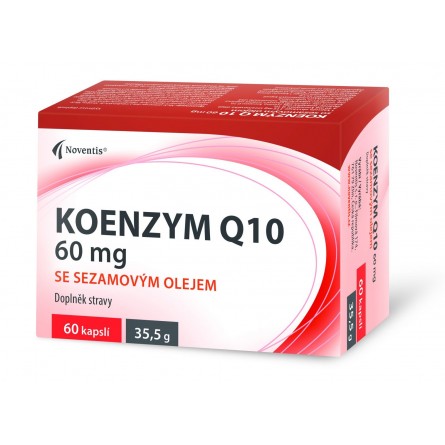 NOVENTIS Koenzym Q10 60 mg 60 kapslí