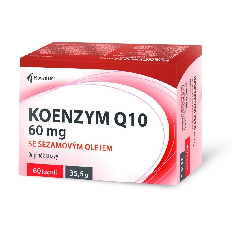 NOVENTIS Koenzym Q10 60 mg 60 kapslí