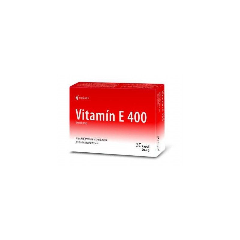 NOVENTIS Vitamín E 400 30 kapslí