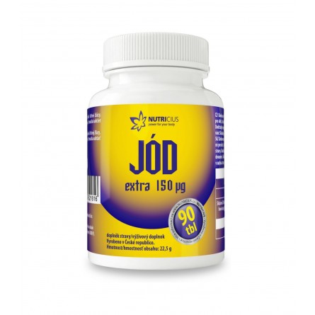 NUTRICIUS Jód 150 mcg extra 90 tablet