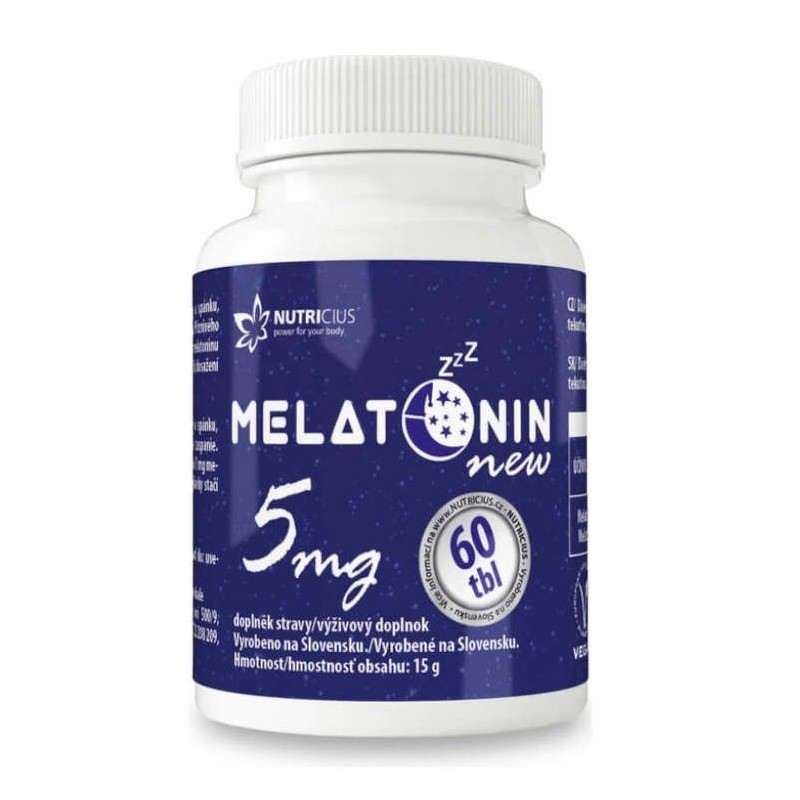 NUTRICIUS Melatonin 5 mg new extra 60 tablet