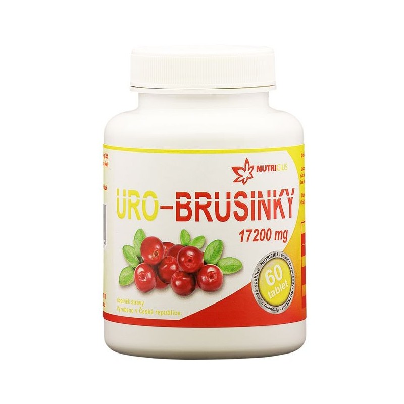 NUTRICIUS Uro-brusinky 60 tablet