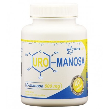 NUTRICIUS Uro-manosa 500 mg 40 tablet