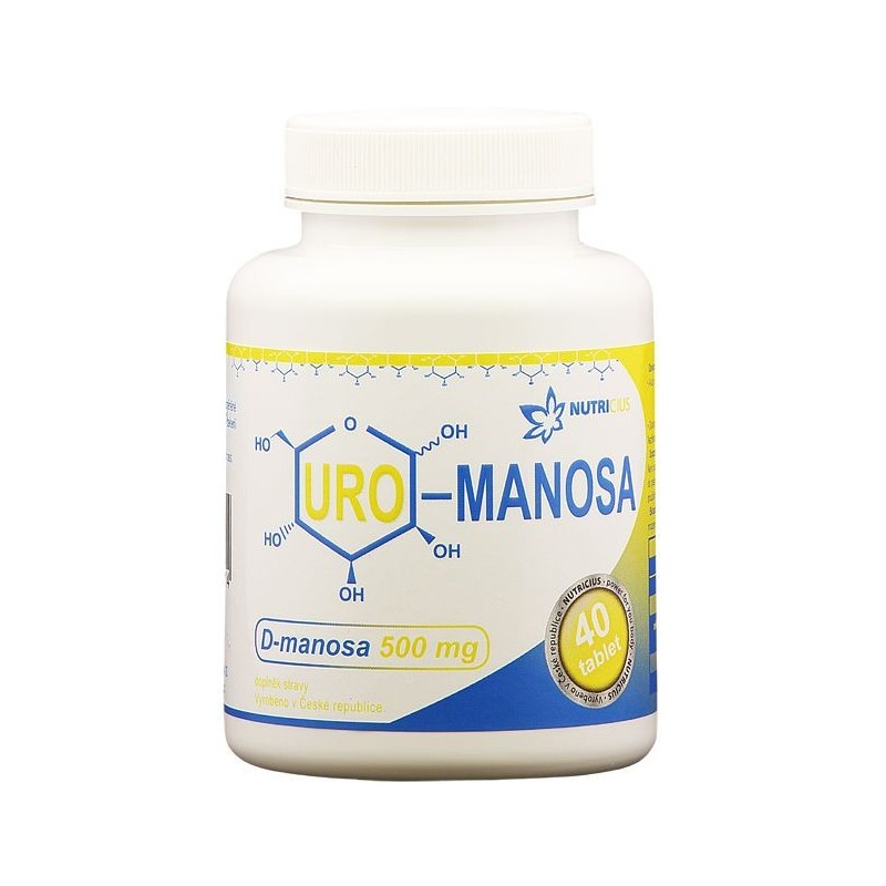NUTRICIUS Uro-manosa 500 mg 40 tablet