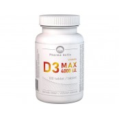 PHARMA ACTIV Vitamin D3 4000 I.U. max 100 tablet