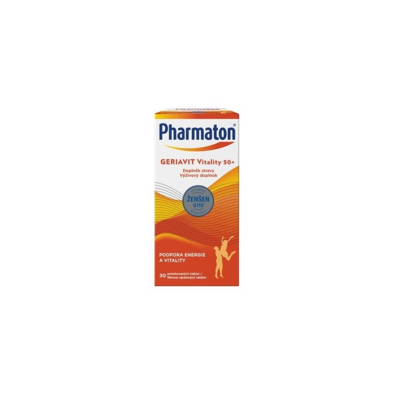 PHARMATON Geriavit vitality 50+ 100 tablet