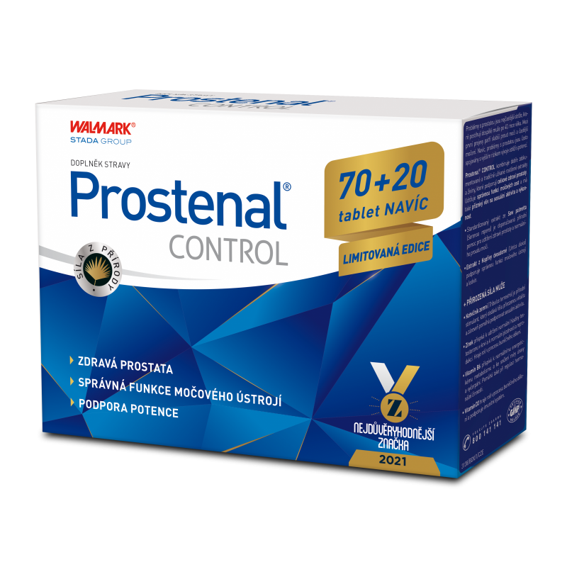 WALMARK Prostenal control 70+20 tablet