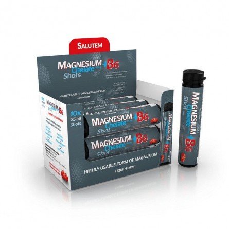 SALUTEM Magnesium chelate + B6 shot 10x25 ml