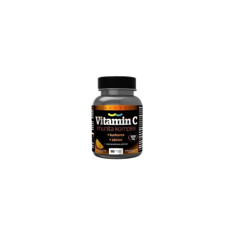 SALUTEM Vitamin C + kurkuma + zázvor 60 tablet