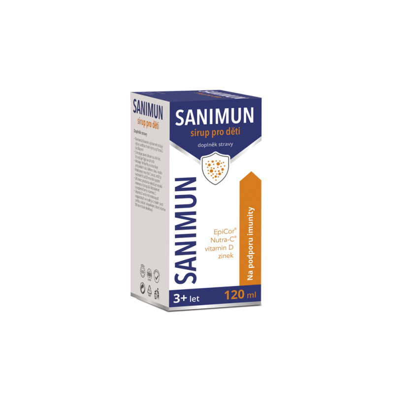 SANIMUN sirup pro děti 120 ml