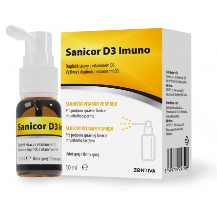 SANICOR D3 Imuno ústní sprej 10 ml