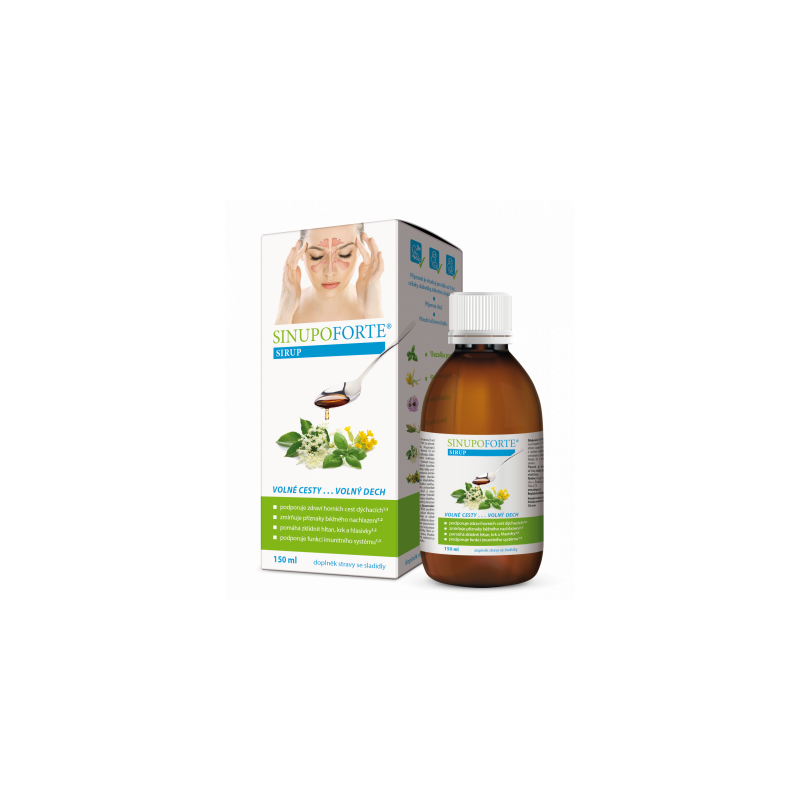 SINUPOFORTE sirup 150 ml