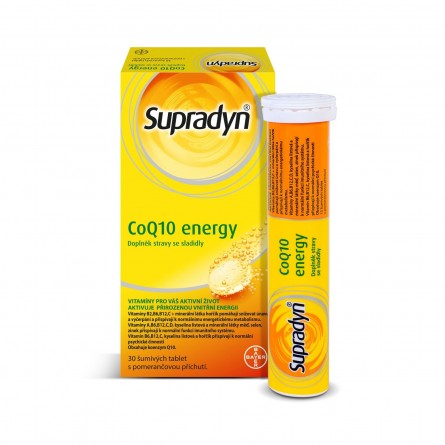 SUPRADYN CoQ10 energy 30 šumivých tablet