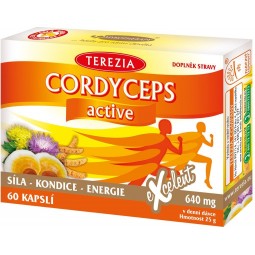 TEREZIA Cordyceps active 60 kapslí
