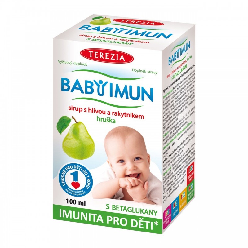 TEREZIA Baby Imun příchuť hruška 100 ml