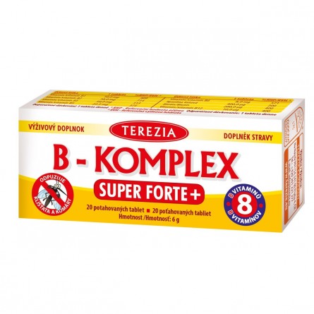 TEREZIA B-komplex super forte+ 20 tablet