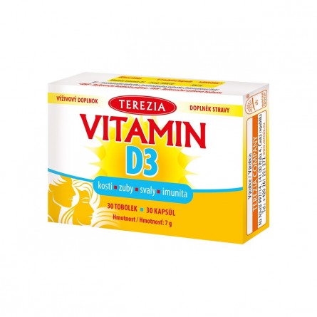 TEREZIA Vitamin D3 30 tobolek