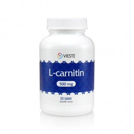 VIESTE L-carnitin 500 mg 50 tablet