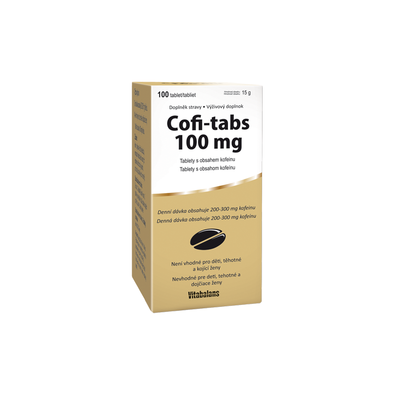 VITABALANS Cofi-tabs 100 mg 100 tablet