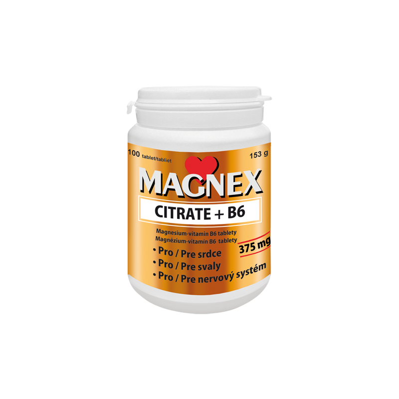 VITABALANS Magnex 375 mg citrate + B6 100 tablet