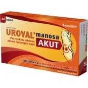 UROVAL Manosa akut 10 tablet