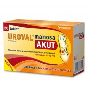 UROVAL Manosa akut 20 tablet