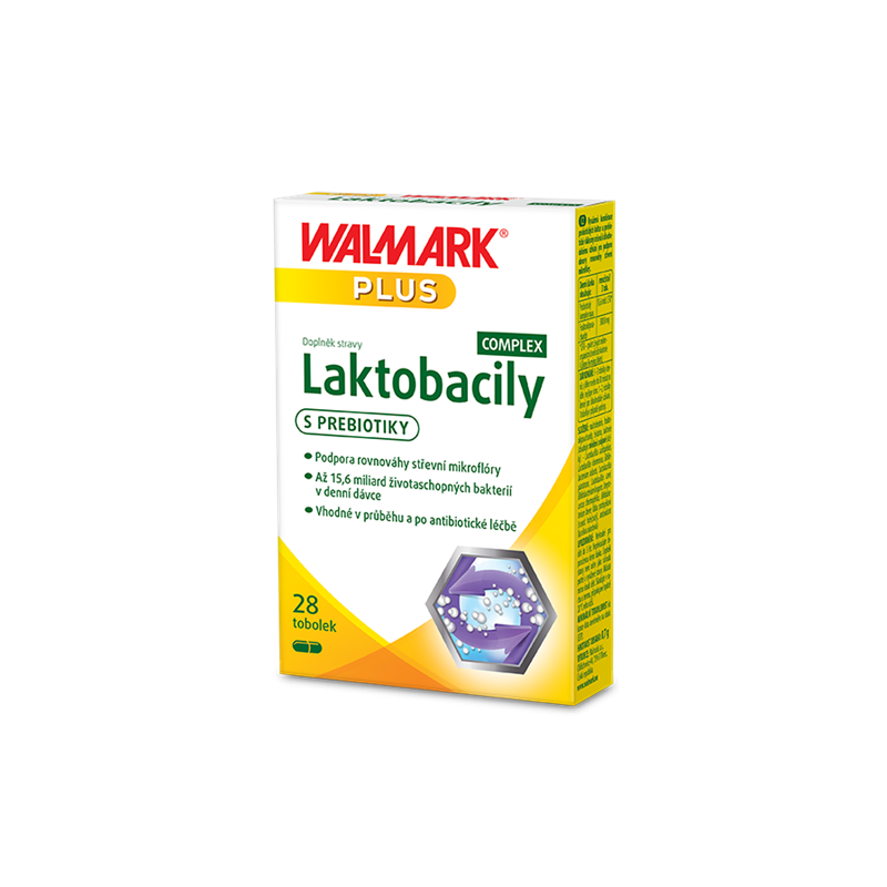 WALMARK Laktobacily s prebiotiky 28 tobolek