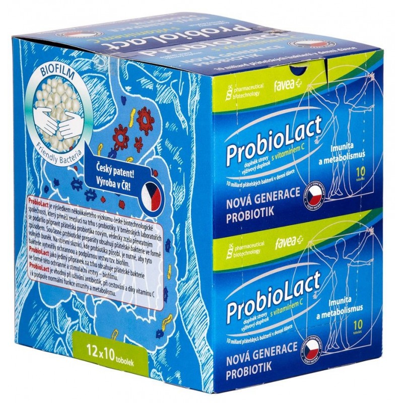 FAVEA Probiolact 12x10 tobolek