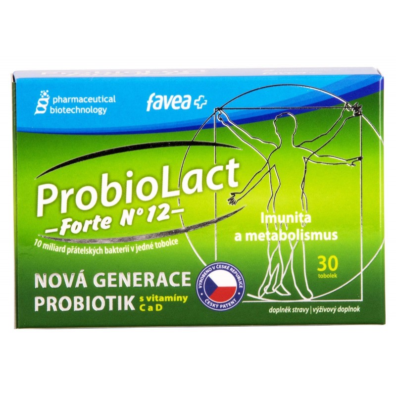 FAVEA Probiolact forte 12x30 tobolek