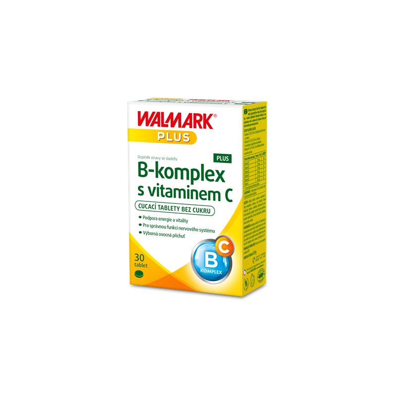 WALMARK B-komplex s vitaminem C plus 30 cucacích tablet