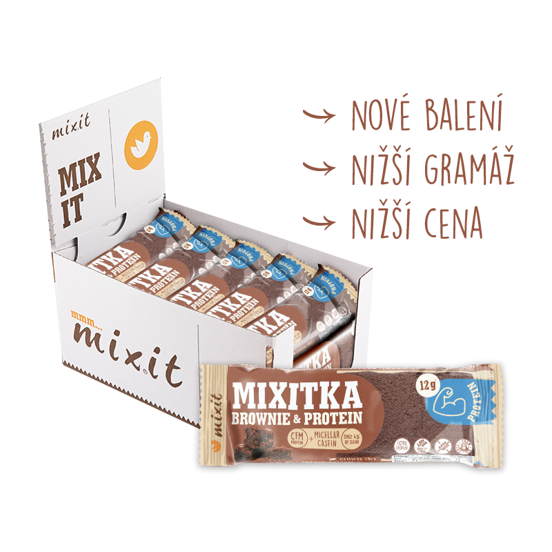 Mixitka BEZ LEPKU - Brownie 43 g